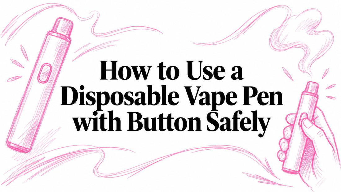 How to Use a Disposable Vape Pen with Button Safely