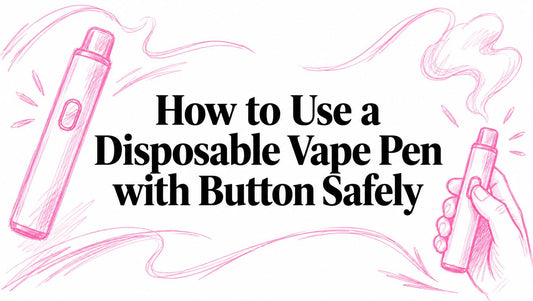 How to Use a Disposable Vape Pen with Button Safely