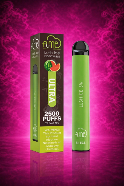 Fume Ultra Lush Ice 2500 Puffs Disposable Vape 5% Salt Nic