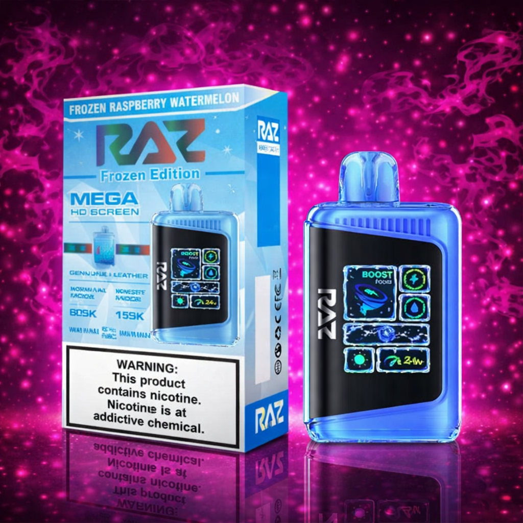 RAZ LTX Frozen Raspberry Watermelon Disposable Vape 25000 Puffs 5% Nicotine Miami