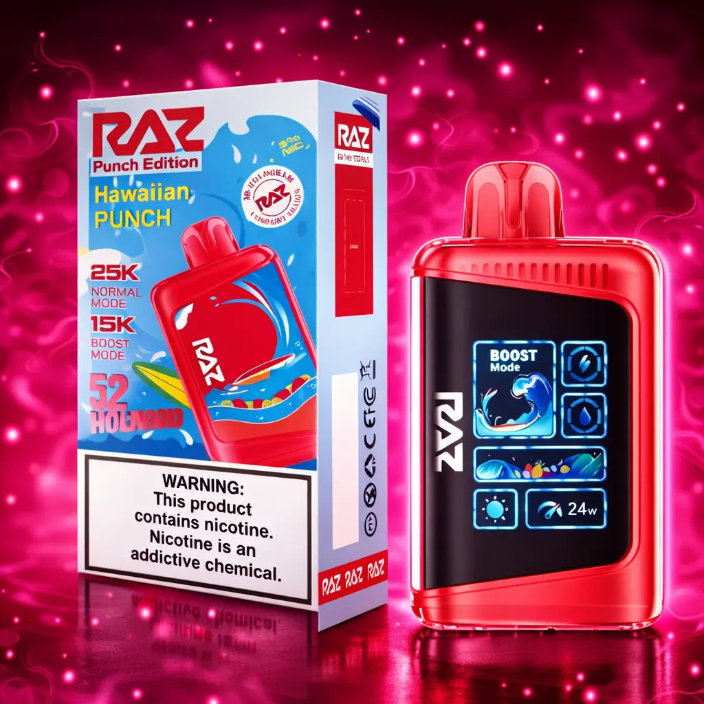 RAZ LTX hawaiian punch Disposable Vape 25000 Puffs 5% Nicotine  Miami