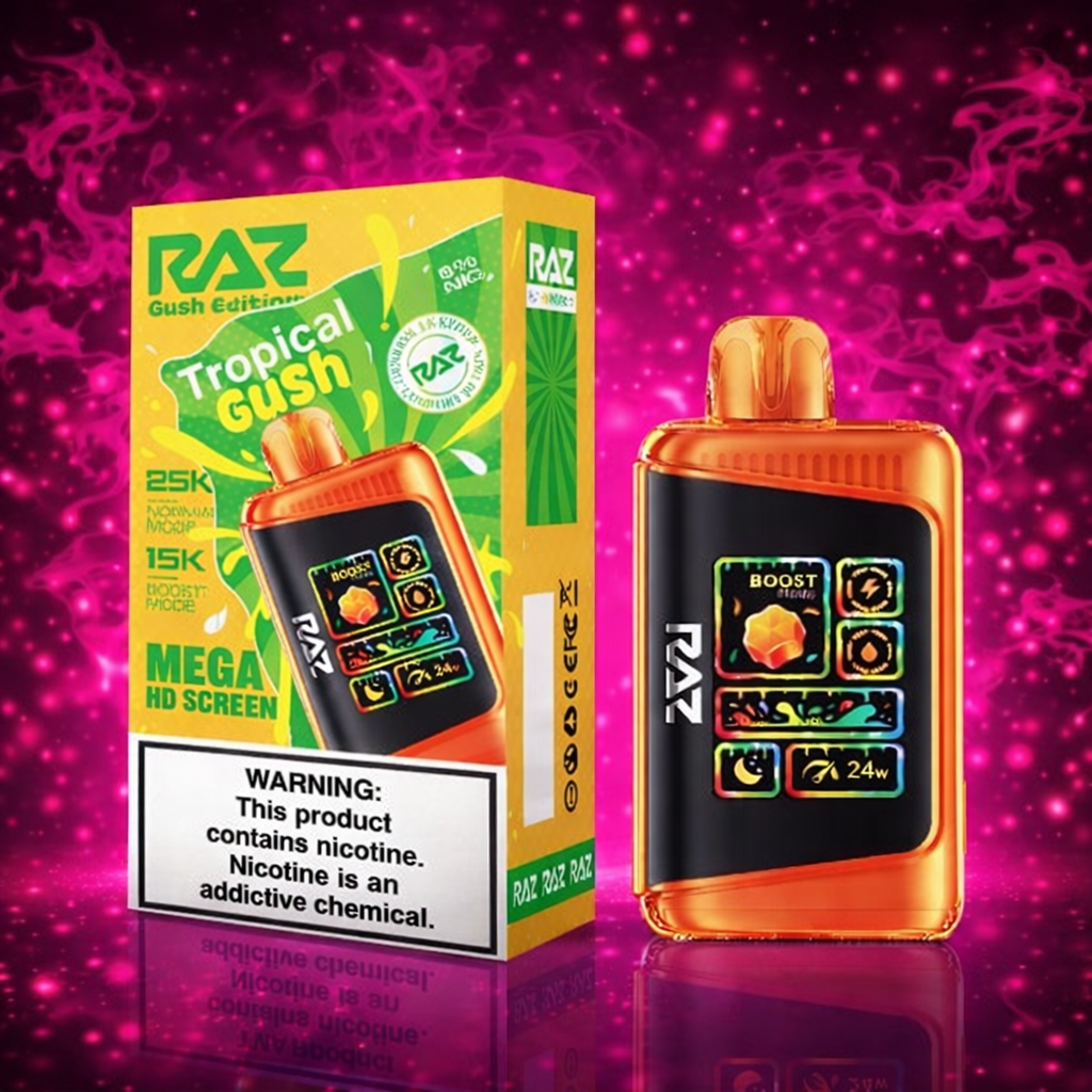 RAZ LTX Tropical Gush Disposable Vape 25000 Puffs 5% Nicotine Miami