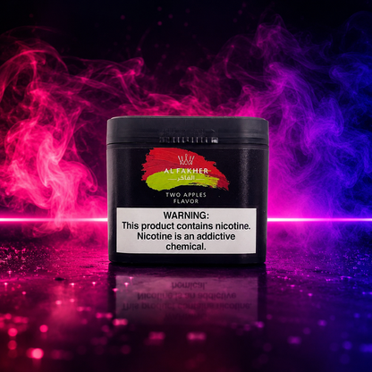 Al Fakher Two Apples Hookah Tobacco 250g traditional double apple shisha flavor