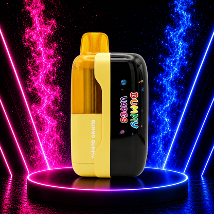 Dummy Vapes Gummo Gummy disposable vape with candy-inspired flavor and premium rechargeable design