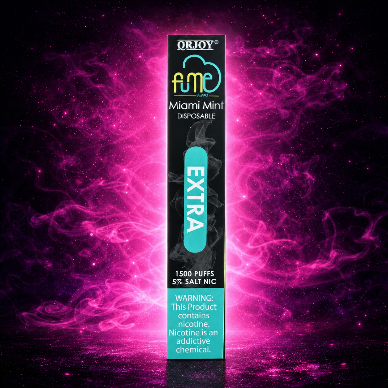 Fume Extra 1500 Puffs Miami Mint Disposable Vape – Multiple Flavors in Miami Pink Smoke Shop
