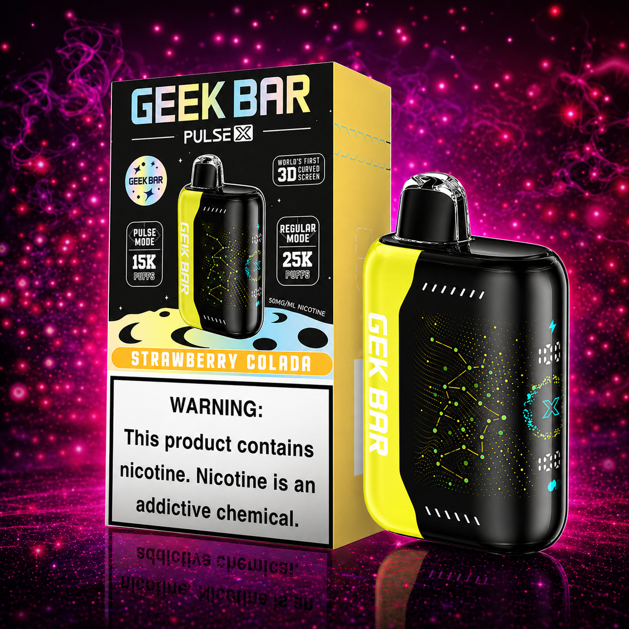 elf bar vape uk Strawberry Colada - Geek Bar Pulse X 25000