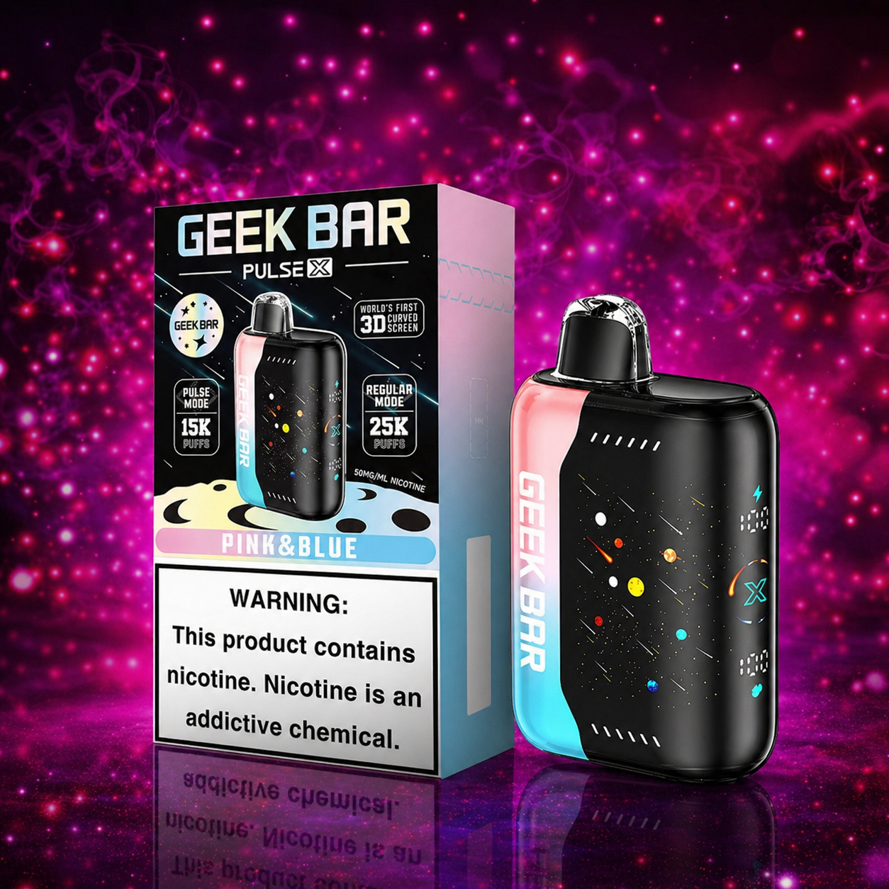 Geek Bar Pulse X 25000 Puffs Disposable Vape | Premium Flavors pink smoke shop Geek Bar Pulse X 25000 Puffs Disposable Vape | Premium Flavors pink smoke shop