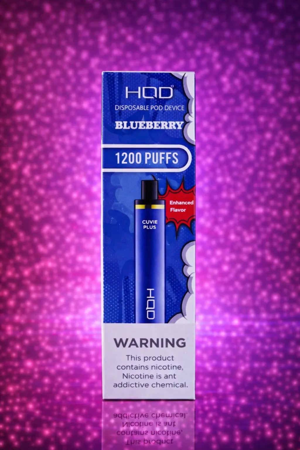 hqd cuvie plus fresh berries HQD Cuvie Plus 2.0 Disposable Vape Device | 9000 Puffs main image 0