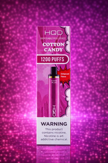 HQD 1200 Puffs Disposable Vape disposable Vape Miami Pink Smoke Shop 