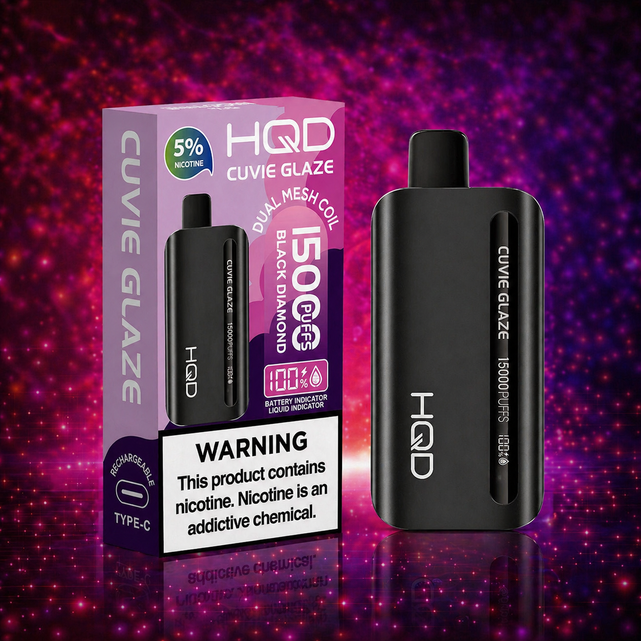 hqd vape HQD Glaze 15000 Puffs Disposable Vape