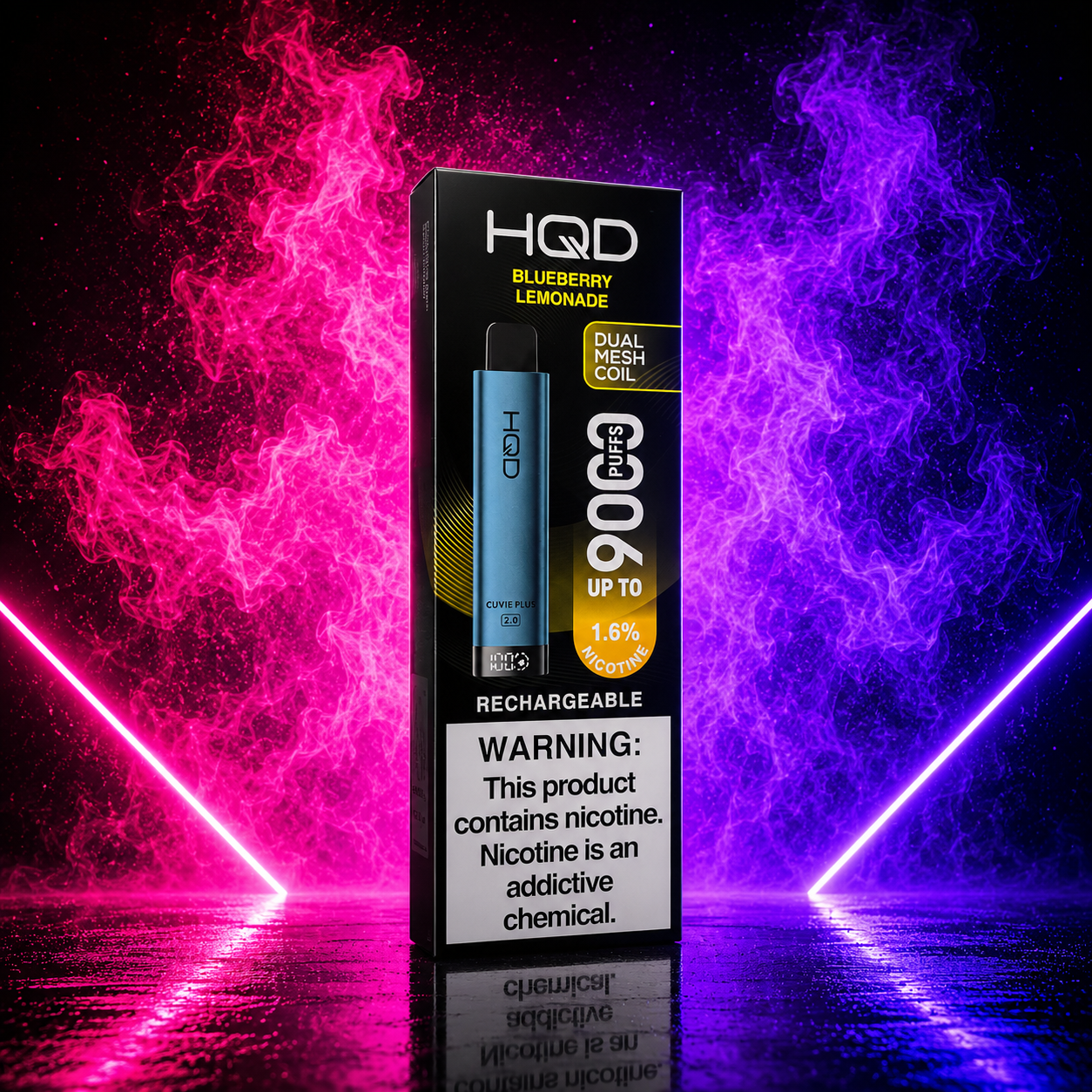 HQD Cuvie Plus 2.0 9000 Puffs Low Nicotine Disposable Vape pink smoke shop HQD Cuvie Plus 2.0 9000 Puffs Low Nicotine Disposable Vape pink smoke shop