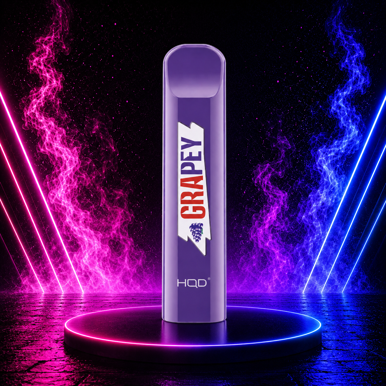 HQD Cuvie V1 300 Puffs Grapey Disposable Vape Flavor