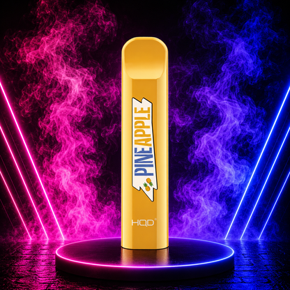 HQD Cuvie V1 Pineapple 300 Puffs Disposable Vape Sweet Tropical Pineapple Flavor Pre-Filled Vape Device