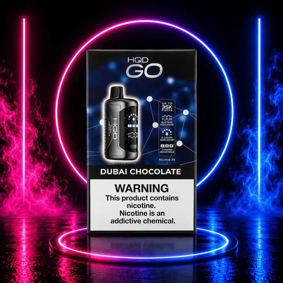 chocolate flavor vape HQD GO 35K 3% Nicotine Disposable 35,000 Puffs – Pink Smoke Shop Mystery Disposable Vape 4 Glass Tubes Flavor:Sour Apple Icy