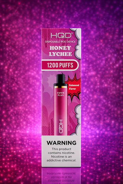 HQD 1200 Puffs Disposable Vape disposable Vape Miami Pink Smoke Shop 