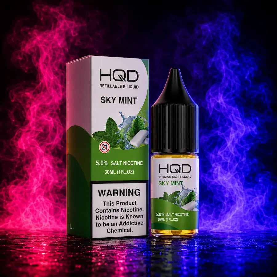 HQD Premium Salt E-Liquid 30ML 5% Nicotine multiple flavors