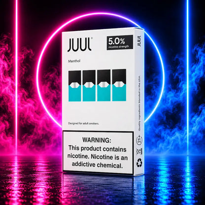 JUUL Menthol Pods 5% Nicotine 4 Pack