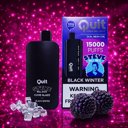 Quit Zero nicotine 15000 Puffs Disposable Vape disposable Vape Miami Pink Smoke Shop 