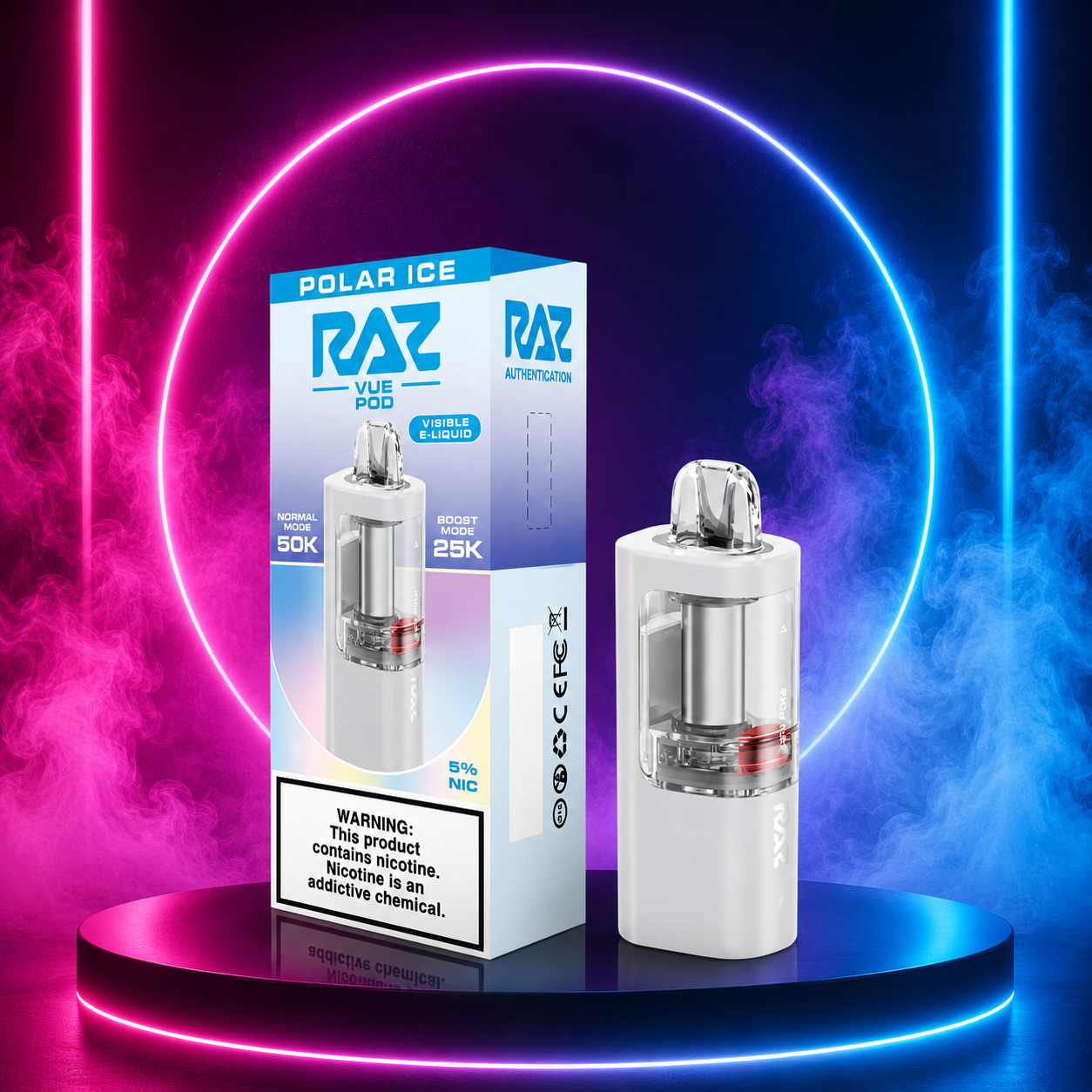 polar ice flavor raz Polar Ice Raz TN9000 Vape main image 0