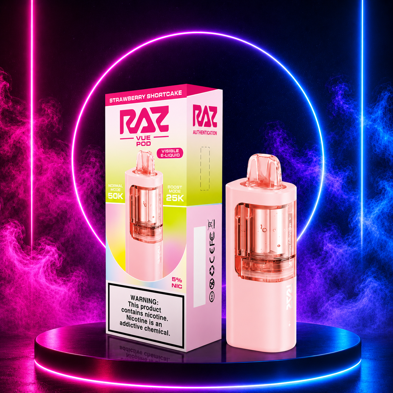 RAZ Vue 50K Replacement Pods - Multiple flavors